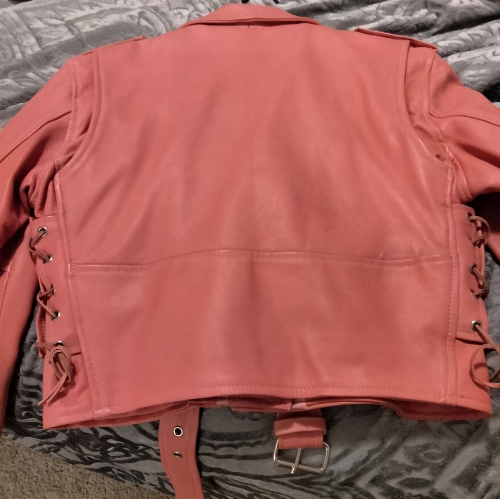 Leather jacket - Picture 3 of 4